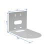 AEONS PTZ Camera Universal Wall Mounting Bracket | Sturdy Durable Compatible with Most Center Mount Cameras | AV Brackets Wall Mount Holder, White view 3
