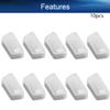 Juvielich 10Pcs VGA Port Silicone Anti Dust Plug Cover Cap Stopper VGA Protectors Cap Port Anti Dust Cap Cover Clear view 4