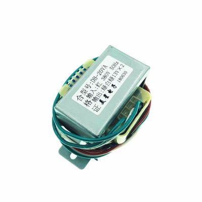 Power Transformer EI57 * 30 380V untuk 13V * 2 Dual 13V 0.8A 1A Tegangan Ganda 20 w/VA