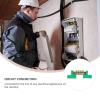 POPETPOP 5pcs Terminal Block Strip for Grounding High Conductivity Plated Insulated Terminal Busbar Tool for Electrical Distribution Box Easy Installation view 2