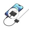 Lightning to 30 Pin Adapter for iPhone, [Apple MFi Certified] 8-Pin to 30-Pin Female Charging and Data Transfer Converter Compatible with iPhone 14 13 12 11 Xs X 8 7 6 iPad iPod-No Audio (Black) view 3