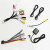 Bestycar Car Stereo Radio RCA USB CAM in Cable GPS Antenna Power Speaker Wire Harness Kit for 9'' or 10'' Aftermarket Android Headunit with 16pin Power Socket 20pin RCA Port view 1