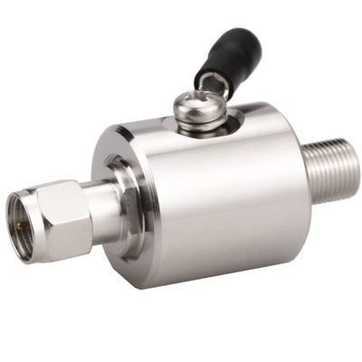 Whisary F Type Lightning arrestor Male to Female 75 ohm Cellular 2G 3G 4G LTE CATV Satellite with 90V Gas Tube Coaxial Lightning