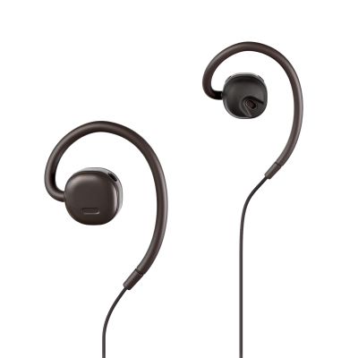 nwm NTT Sonority Wired On-Ear Speakers (Earbuds) with PSZ Technology MWE001 Dark Brown