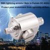 Whisary SMA Male to Female Lightning Arrestor Coaxial Cellular & GPS SMA Coax Surge Protector DC-6GHz 50 Ohms view 2