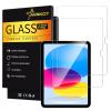 avakot 2 Pack Screen Protector for iPad 11th A16 2025(11 Inch) / 10th Generation 2022 (10.9 Inch), Tempered Glass Film Guard -Clear Ultra Touch Sensitive Case Friendly view 1