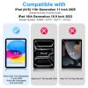 avakot 2 Pack Screen Protector for iPad 11th A16 2025(11 Inch) / 10th Generation 2022 (10.9 Inch), Tempered Glass Film Guard -Clear Ultra Touch Sensitive Case Friendly view 2