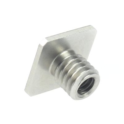 FEICHAO 3/8" to 1/4" Thread Adapter Single-Layer Cold Shoe Holder for SLR Cage Sports Camera Accessory (1 pcs Screw)