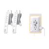 2 Pack Power Strip Surge Protector and Surge Protector, Outlet Extender with Night Light view 1