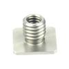 FEICHAO 3/8" to 1/4" Thread Adapter Single-Layer Cold Shoe Holder for SLR Cage Sports Camera Accessory (2 pcs Screw) view 4