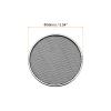 Rebower Speaker Grill Cover Mesh Black Subwoofer Grill Guard Protector, [for Home Audio DIY] - 3.5 Inch/Silver Tone Frame / 2 Pcs view 2