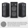 Rebower Speaker Grill Cover Mesh Black Subwoofer Grill Guard Protector, [for Home Audio DIY] - 3.5 Inch/Silver Tone Frame / 2 Pcs view 3