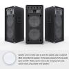 Rebower Speaker Grill Cover Mesh Subwoofer Grill Guard Protector (with Screws), [for Home Audio DIY] - 8 Inch/White / 2 Pcs view 3