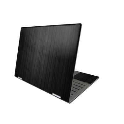 MightySkins Skin Compatible with HP Envy x360 13" (2022) - Black Wood | Protective, Durable, and Unique Vinyl Decal wrap Cover | Easy to Apply, Remove, and Change Styles | Made in The USA
