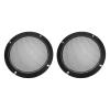 Rebower Speaker Grill Cover Mesh Subwoofer Grill Guard Protector, [for Home Audio DIY] - 6.5 Inch/Black / 2 Pcs view 1