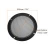 Rebower Speaker Grill Cover Mesh Subwoofer Grill Guard Protector, [for Home Audio DIY] - 6.5 Inch/Black / 2 Pcs view 2