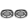 Rebower Speaker Grill Cover Mesh Subwoofer Grill Guard Protector, [for Home Audio DIY] - 4x6 Inch/Black / 2 Pcs view 1