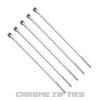 10 Show Chrome 6" Cable Zip Ties for Wire, Brake & Clutch Lines, Hose, Harness Style-9856-7155 view 2
