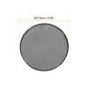 Rebower Speaker Grill Cover Mesh Black Subwoofer Grill Guard Protector, [for Home Audio DIY] - 8 Inch/Silver Tone Frame / 2 Pcs view 2