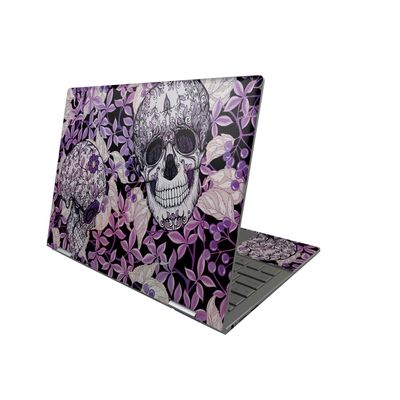MightySkins Skin Compatible with HP Envy x360 13" (2022) - Flower Skull | Protective, Durable, and Unique Vinyl Decal wrap Cover | Easy to Apply, Remove, and Change Styles | Made in The USA