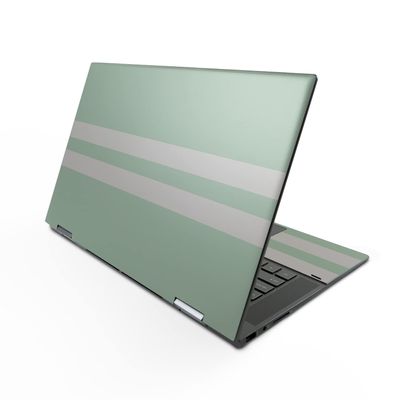 MightySkins Skin Compatible with HP Envy x360 15" (2022) - Mint Stripes | Protective, Durable, and Unique Vinyl Decal wrap Cover | Easy to Apply, Remove, and Change Styles | Made in The USA
