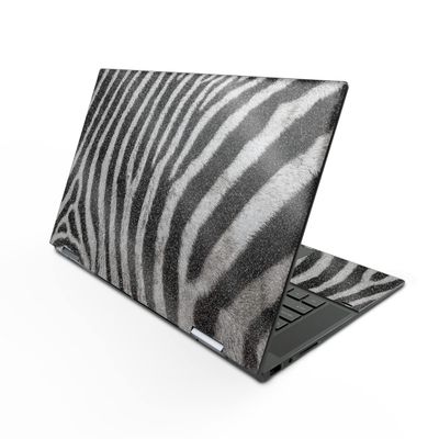 MightySkins Glossy Glitter Skin Compatible with HP Envy x360 15" (2022) - Zebra Closeup | Protective, Durable High-Gloss Glitter Finish | Easy to Apply, Remove, and Change Styles | Made in The USA