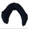 Double Braid Polyester Blue Ox Rope 1/4 Inch, Navy, 100 ft view 1
