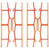 17.5" Plastic Cord Wrap Organizer  4 Pack Orange Cable Organizer with Handle for Extension Cords, Ropes & Hoses view 1