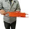 17.5" Plastic Cord Wrap Organizer  4 Pack Orange Cable Organizer with Handle for Extension Cords, Ropes & Hoses view 4