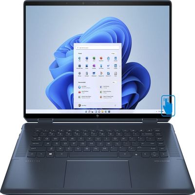 HP Spectre 16-f1013dx Home & Business 2-in-1 Laptop (Intel i7-12700H 14-Core, 16GB RAM, 1TB PCIe SSD, Intel Iris Xe, 16.0" 60Hz Touch 3K+ (3072x1920), Active Pen, Win 11 Home) (Renewed)