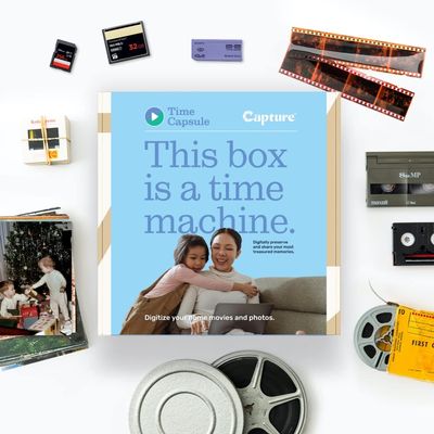 Digitization Shipping Kit Service to Transfer 2 Items of Analog Media to Digital and DVD Output | VHS Video to Digital | 8mm Film to Digital | Photo Digitization | Digitize Memories Conveniently