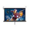 Pull Down Projector Screen 60 Inch HD Retractable Auto-Locking Projection Screen 16:9/4:3, Lightweight and Compact (Size : 4:3) view 1