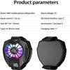 ELORES Portable Mobile Phone Radiator Phone Cooling Fan CaseFor Phone Cooler Phone Cooling Fan Case Mobile Phone Cooler view 2