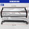 AICARS 12 Inches Metal Car Bar Grille Audio Speaker Subwoofer Grill Grille Cover- Pack of 2 view 3