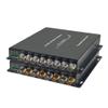 Steloproad 4CH 3G-SDI Fiber Converter 1080P Broadcast Level SDI Video Optical Transceiver Loop Output 4ch 3G SDI Fiber Extender with RS485 SDI Over Single-Mode FC 20km view 1