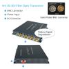 Steloproad 4CH 3G-SDI Fiber Converter 1080P&60Hz Broadcast Level SDI Video Optical Transceiver Loop Output 4ch 3G SDI Fiber Extender with RS485 SDI Over Single-Mode ST 20km view 2