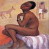 Pan Yuliang : African Woman : 1972 : Archival Quality Art Print view 1