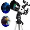 BUZZNN Telescope, 70mm Aperture Telescopes for Adults Astronomy & Kids & Beginners, Portable 400mm Refracting Telescope with Adjustable Tripod, Astronomy Gifts for Kids view 4