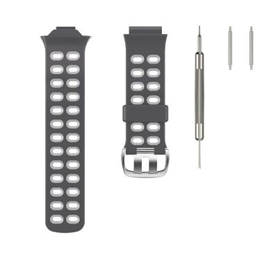 CZKE Silicone Watchband Replacement Straps For Garmin Forerunner 310XT 310 XT Smart Watch Band Wristband Sport Bracelet Belt (Color : Color D, Size : For Forerunner 310XT)