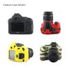 Camera Soft Silicone Case Bag Black Rubber Armor Skin Body Cover Protector for Nikon D3400 DSLR Camera view 2