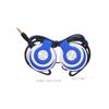 Mikikit Stereo Headphones Headset Earphone Hook Headphones Over .mm Computer Head Buds Mm Workout Clip Player On Wired Stereo Blue for Earphones Mp Earhook Ear Wired Noise Cancelling Headphones view 4