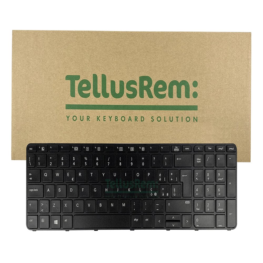 Replacement Italian Non-Backlit Keyboard for HP 450 G3, 450 G4, 455 G3, 455 G4, 470 G3, 470 G4