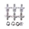ANUTE 10Pcs/pack 1/4 Inch And 3/8 Inch Camera Screw Adapter Converter Threaded Mount Set view 1