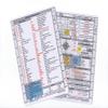 Crystal Pilot VFR-METAR Placard with Formulas and Sectional/WAC Scale (Medium) view 1
