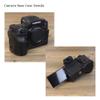 AFGRAPHIC Camera Case Black PU Leather Protective Half Body Cover Base Case with Bottom Opening Version for Fujifilm X-H2S Camera, Black, Compact view 2