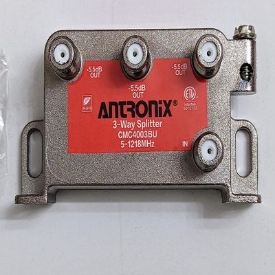 Antronix CMC4003BU 3-Way Balanced Vertical Splitter, 1.218 GHz High Performance for Coax Cable TV & Internet Optimized MoCA 2.0 Performance (2)