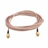 Gold SMA Male to SMA Male Adapter Connector RG316 Coaxial Cable 10Feet view 1