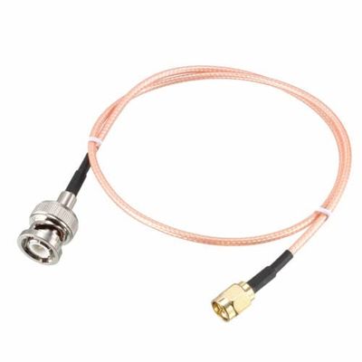 RG316 Coaxial Cable with BNC Male to SMA Male Connectors 50 Ohm 1.5 Ft