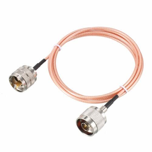 UHF (PL259) Male to N-Type Male Antenna Cable RG316 Coax Cable 4 Ft