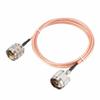 UHF (PL259) Male to N-Type Male Antenna Cable RG316 Coax Cable 4 Ft view 1